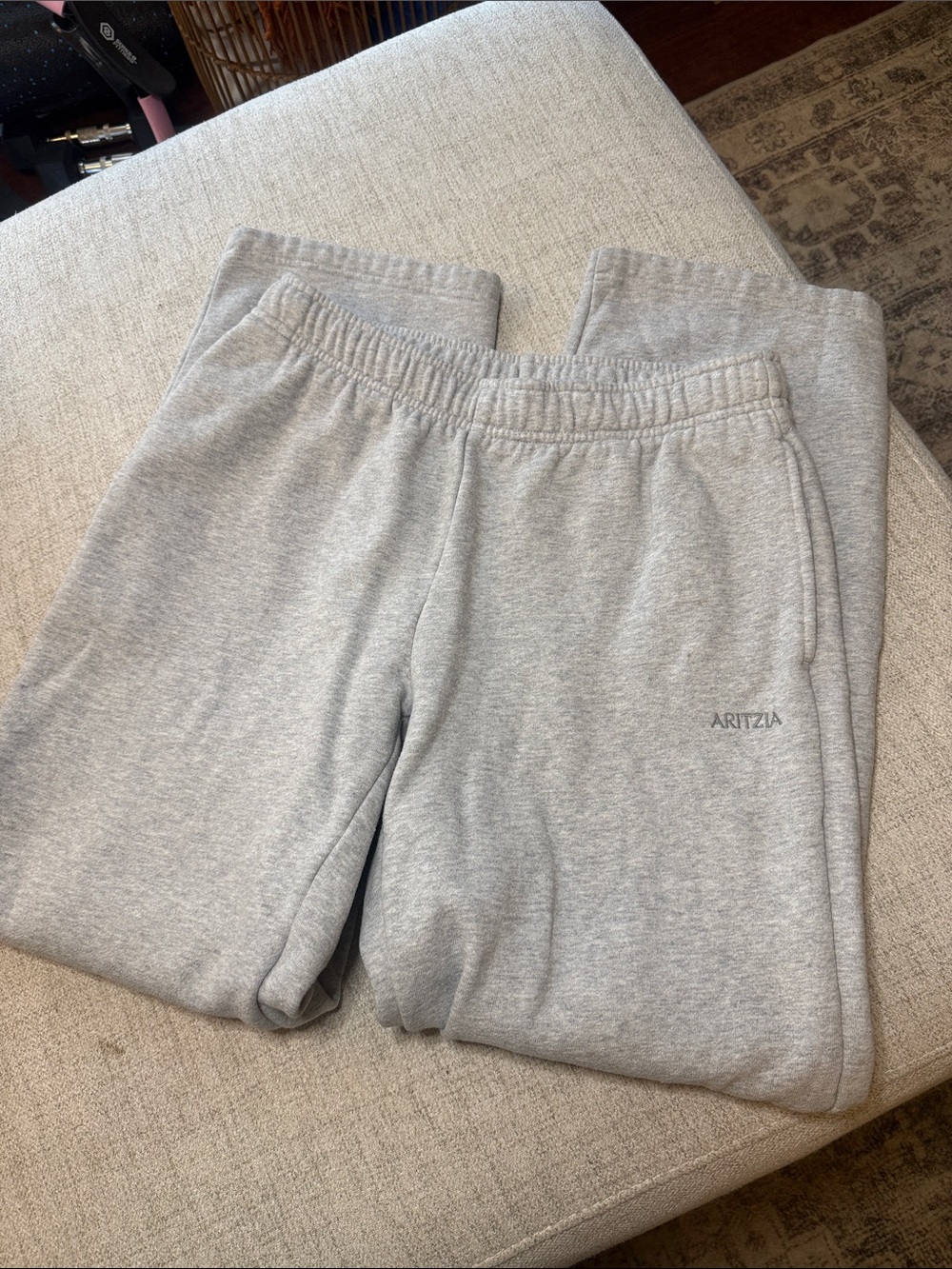 Aritzia Cozy Sweatfleece Mega Straight™ Sweatpant Wide Leg Sweats